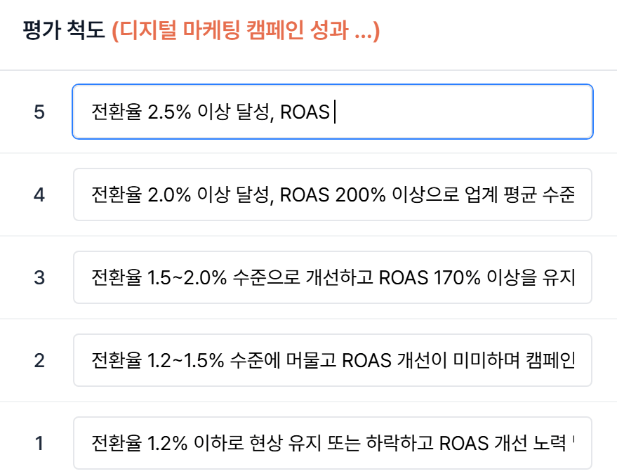 객관적 평가 기준